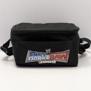 WWE SmackDown vs. Raw 2009 Official Lunch Bag Wrestling snack PACK Pouch Promo